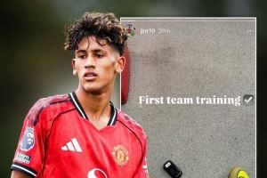 阿莫林谈15岁加布里埃尔参加训练：让小将体会一线队强度很重要